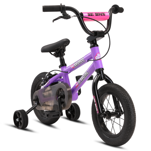 SE Bronco 12" BMX (Purple)