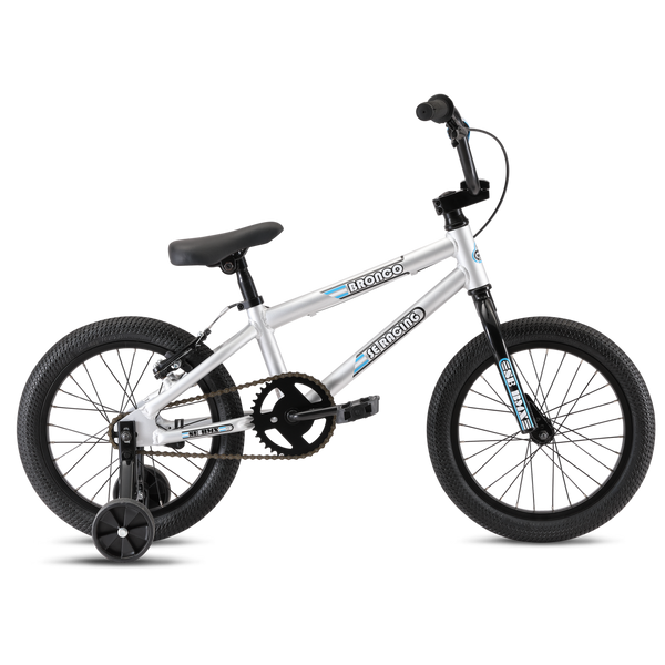 SE Bronco 16" BMX (Silver)