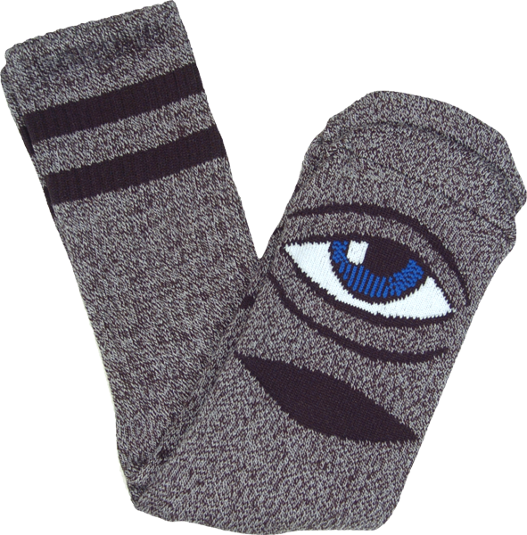 Toy Machine Socks Sect Eye (Grey)