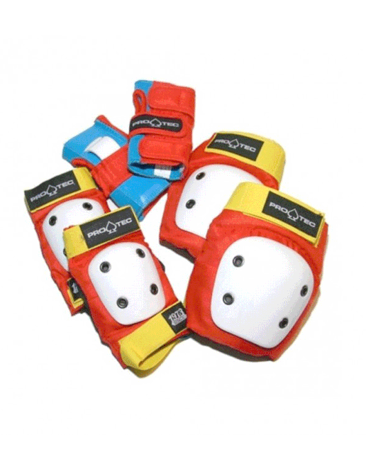Protec Street Gear Jr Pads Set (Retro)