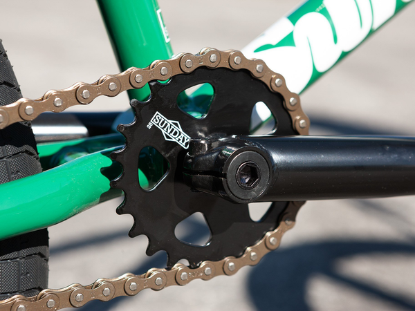 Sunday Forecaster Alec Siemon 20" BMX 2022 (Gloss Hunter Green)