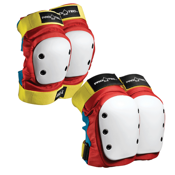 Protec Street Knee & Elbow Pads Pack - Adult (Retro)