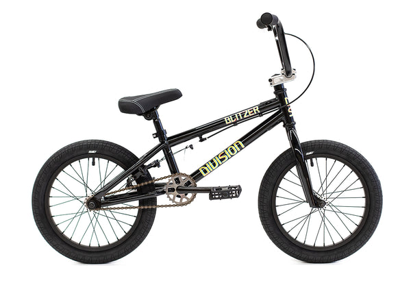 Division Blitzer 16" BMX (Gloss Black / Polished)
