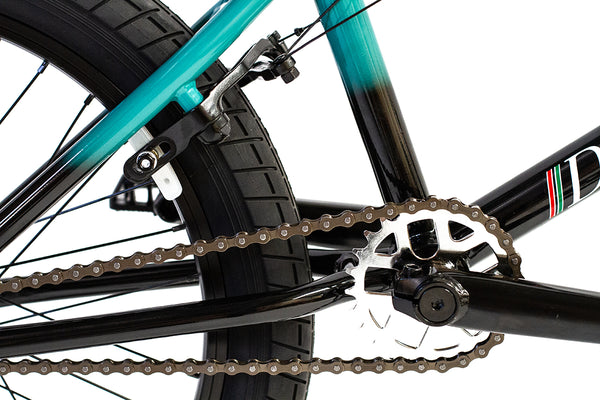 Division Brookside 20" BMX (Black / Teal Fade)