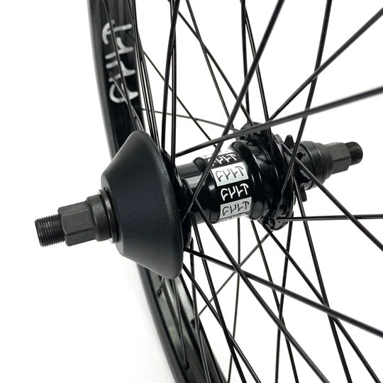 Cult CREW Cassette Rear BMX Wheel (Black)
