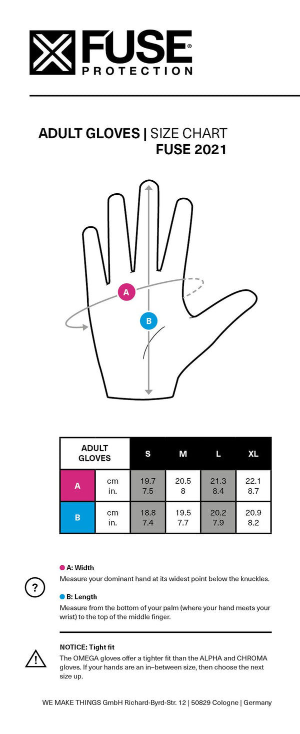 Fuse Alpha Gloves - Black