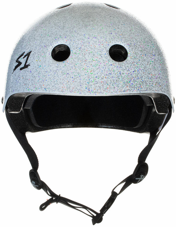 S-One Helmet - Lifer (White Glitter)