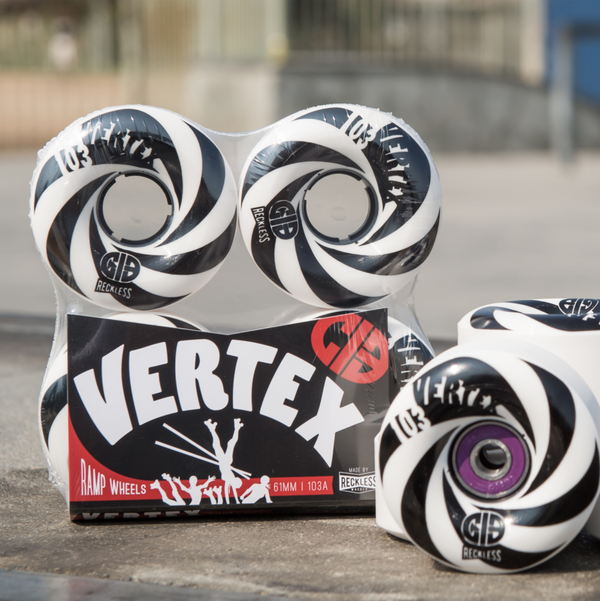 CIB Reckless Vertex Wheels 61mm 103a 4 Pack