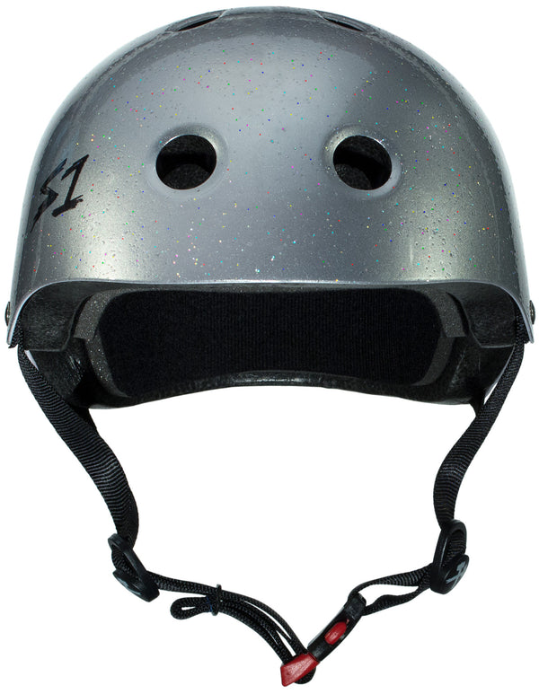 S-One Helmet - Mini Lifer (Gloss Silver Glitter)