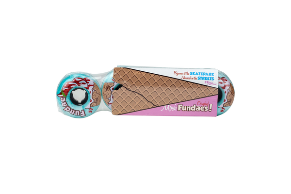 Moxi Fundae Hybrid Wheels 57mm (Teal)