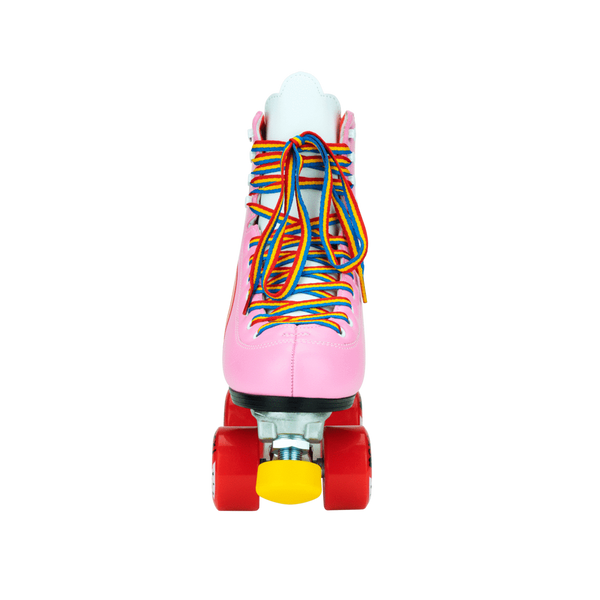 Moxi Rainbow Rider Roller Skates - (Pink Hearts)
