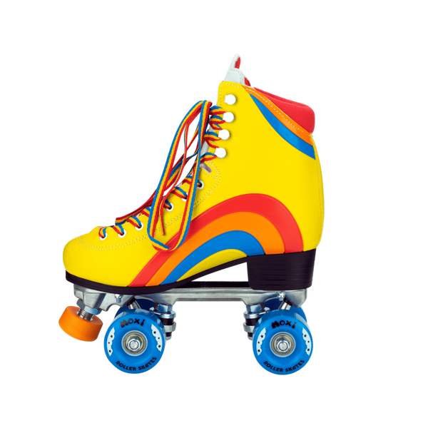 Moxi Rainbow Rider Roller Skates - (Sunshine Yellow)