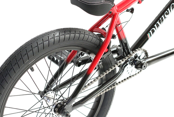 Division Brookside 20" BMX (Black / Red Fade)