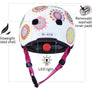 Micro Helmets - Pattern - Purple Floral