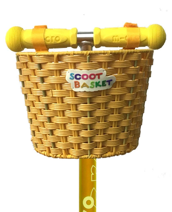 Micro scooter basket