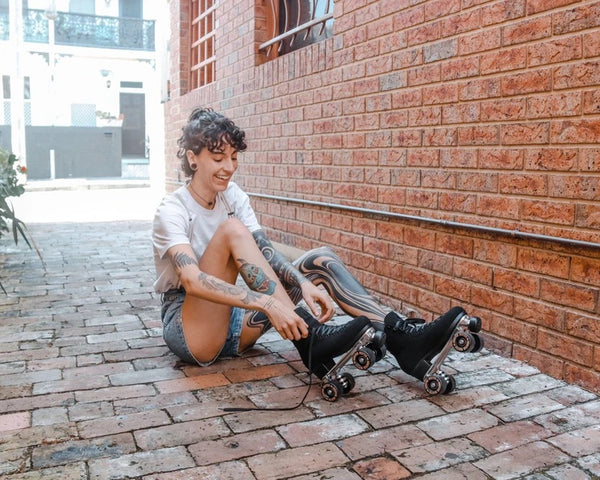 Chuffed Wanderer Roller Skates (Vegan Black)