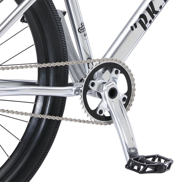 SE Bikes Perry Kramer PK Ripper 27.5" BMX (High Polish Silver)