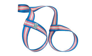 Derby Laces Skate Gear Leash 54 inch (137 cm) Trans Stripe