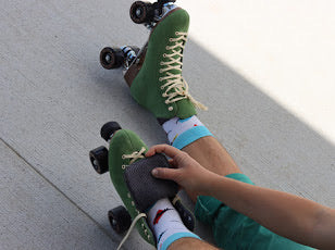 Chuffed Wanderer Roller Skates (Olive Green)