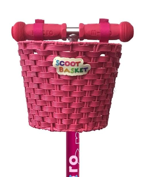 Micro scooter basket