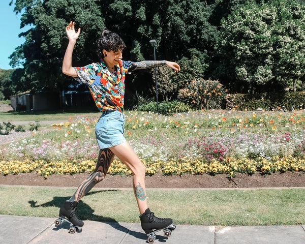 Chuffed Wanderer Roller Skates (Vegan Black)