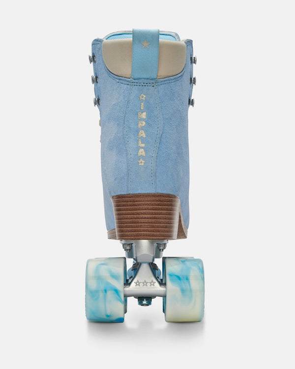 Impala Samira Suede Roller-skate - Dusty Blue