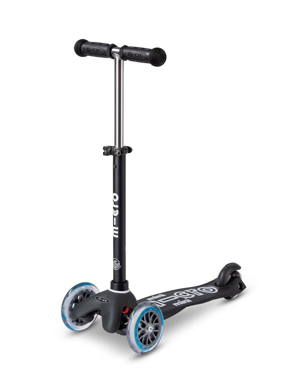 Mini Micro Deluxe Eco 3 Wheel Scooter (Black)