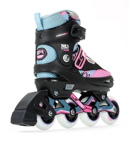 SFR PIXEL INLINE SKATES - BLUE PINK