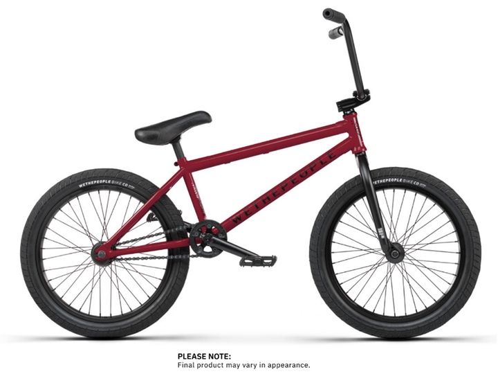 WeThePeople Justice 20" BMX (Matt Velvet Red)