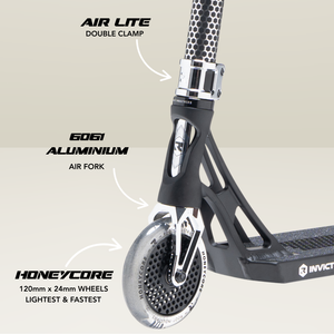 Root Industries INVICTUS V3 Scooter - Black/Mirror