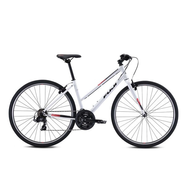 Fuji Absolute 2.1  17" ST Med City Leisure Bike (Pearl White)