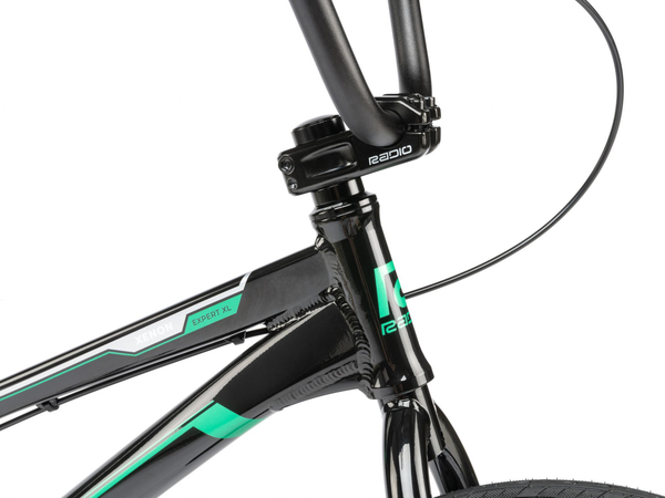 Radio Raceline Xenon Expert XL 20" BMX Race Bike (Black/Teal)