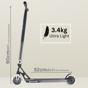 Root Industries INVICTUS V3 Scooter - Black/Mirror