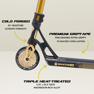 Root Industries INVICTUS V3 Scooter - Black/Mirror