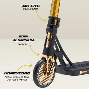 Root Industries INVICTUS V3 Scooter - Black/Mirror