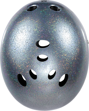 TRIPLE 8 THE CERTIFIED HELMET SS SILVER GLITTER