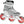 Powerslide Swell Road 125mm Grey Inline Skates