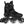 Powerslide Phuzion Argon Black 100 Inline Skates