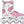Powerslide Phuzion Argon Rose 80 Inline Skates