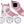 Powerslide Phuzion Argon Syncro Rose 110 Inline Skates
