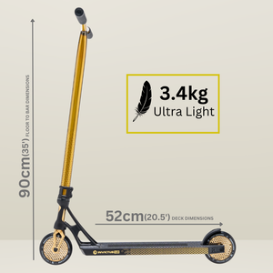 Root Industries INVICTUS V3 Scooter - Black/Mirror