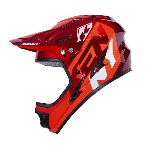 Kenny Racing Downhill Full Face Helmet (Red)