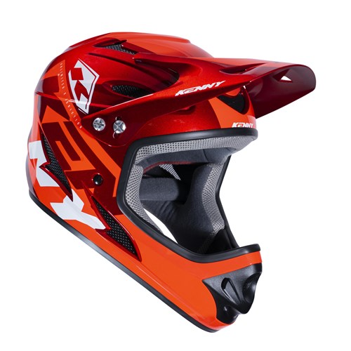 Kenny Racing Downhill Full Face Helmet (Red)