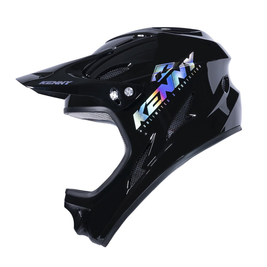 Kenny Racing Downhill Full Face Helmet (Holographic Black)