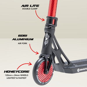 Root Industries INVICTUS V3 Scooter - Black/Mirror