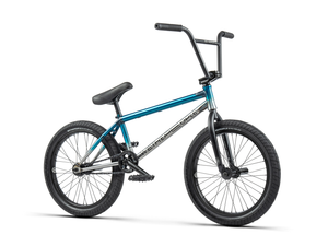 WeThePeople Reason 20" BMX (Matt Translucent Teal Raw Fade)