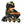 SFR Pixel Inline Skates Green Orange Adjustable