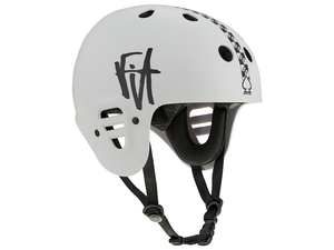 FitBikeCo Checkered Full Cut Helmet