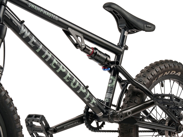 WeThePeople The Swampmaster 20" BMX Bike (Matt Black)