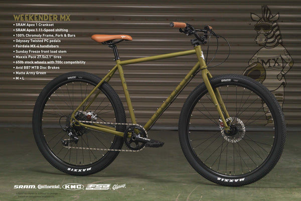 Fairdale Weekender Nomad MX 27.5" Bike 2023 (Matt Army Green)